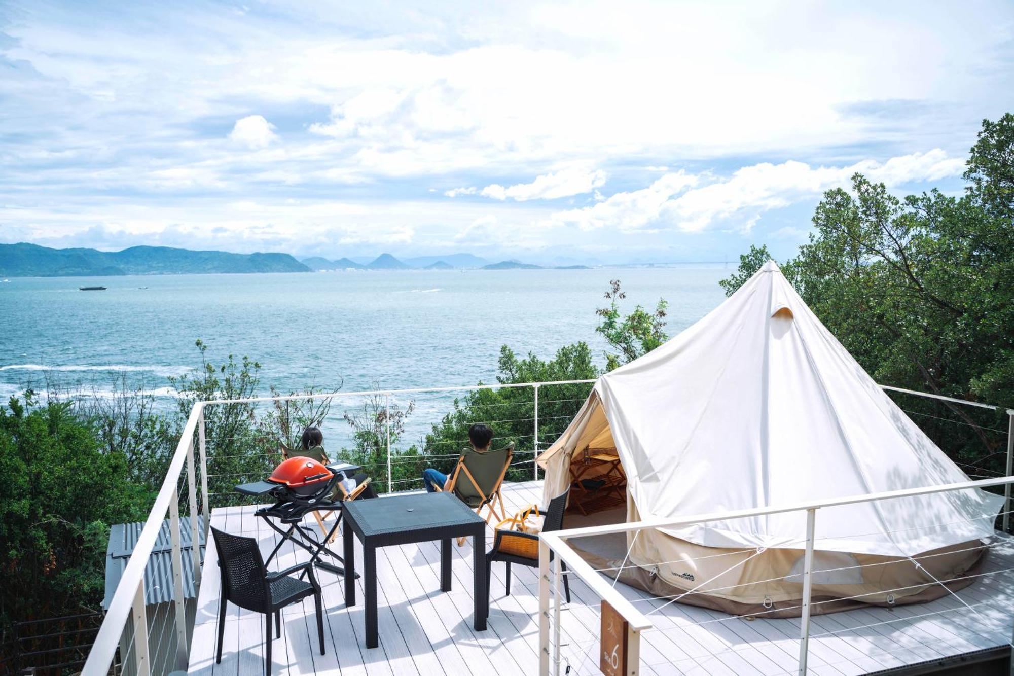 てんとうみ 渋川海岸グランピング Tentoumi Shibukawa Beach Glamping Tamana Buitenkant foto